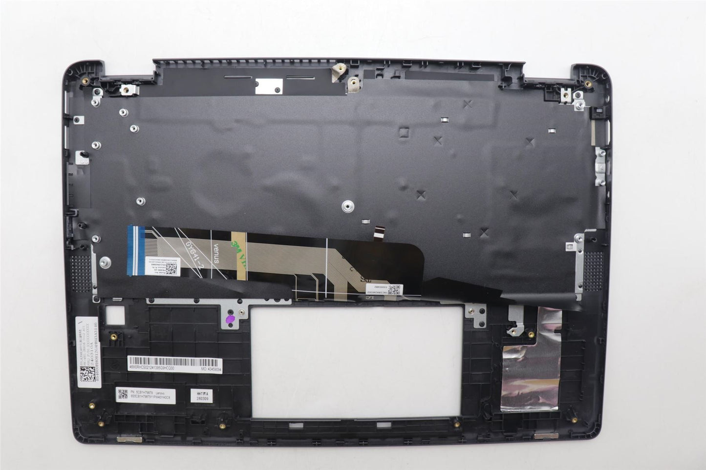 Lenovo IdeaPad 5 14IAU7 Keyboard Palmrest Top Cover UK Grey Backlit 5CB1H79879