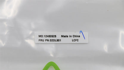 Lenovo 02DL901 LABEL Jinn2 FRU SYSTEM label, Black