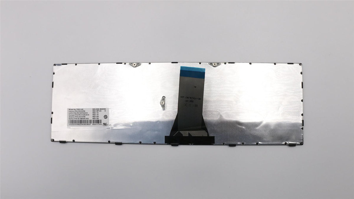 Genuine Lenovo 25214786 UK103KeyT6G1DFBlkKBlkFrameKBD