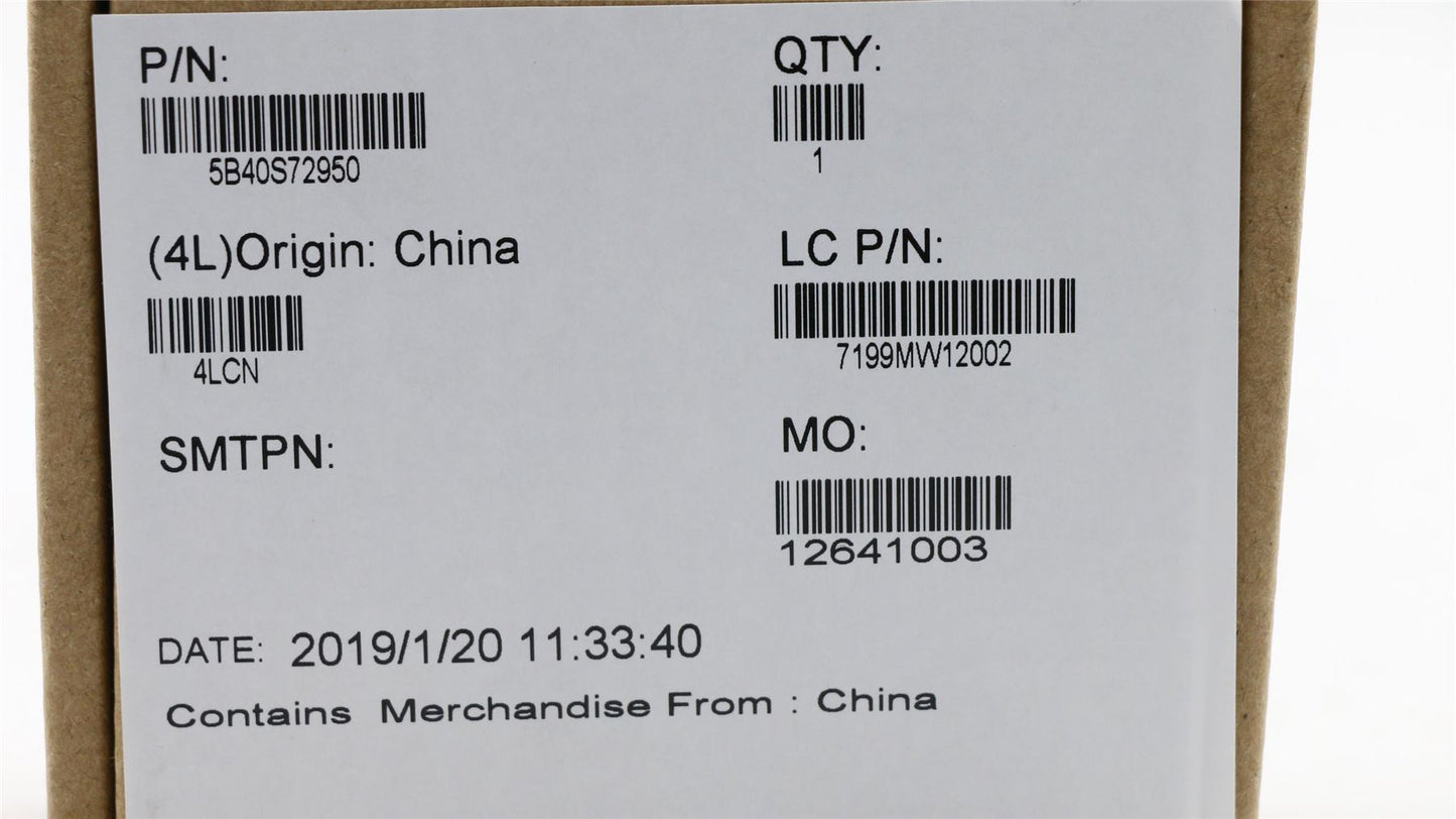 Lenovo Bracket L 81C4 for Thermal MC 5B40S72950