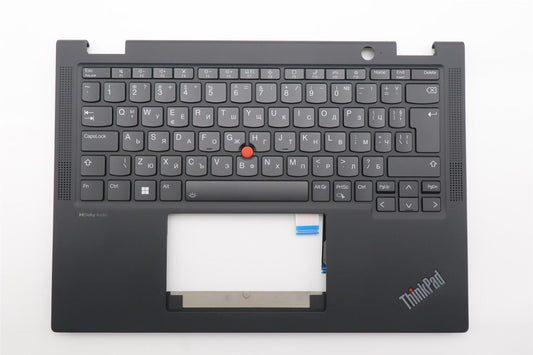 Lenovo ThinkPad X13 Gen 4 Keyboard Palmrest Top Cover Bulgarian Black 5M11L64201