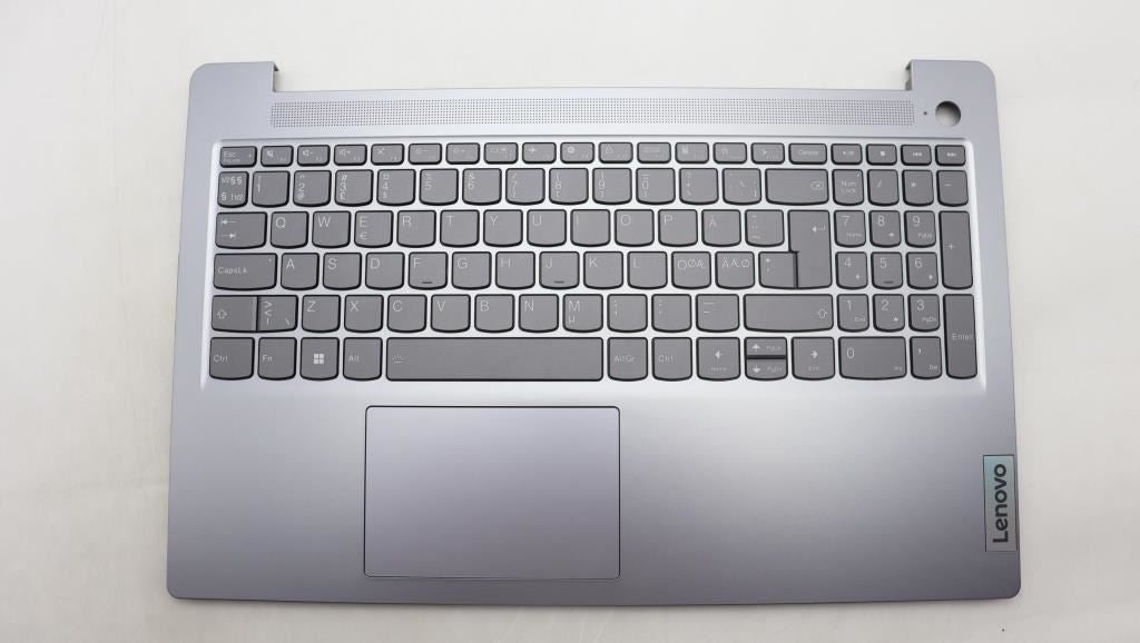 Lenovo IdeaPad 3 15IAH8 Palmrest Cover Touchpad Keyboard Nordic 5CB1L99493