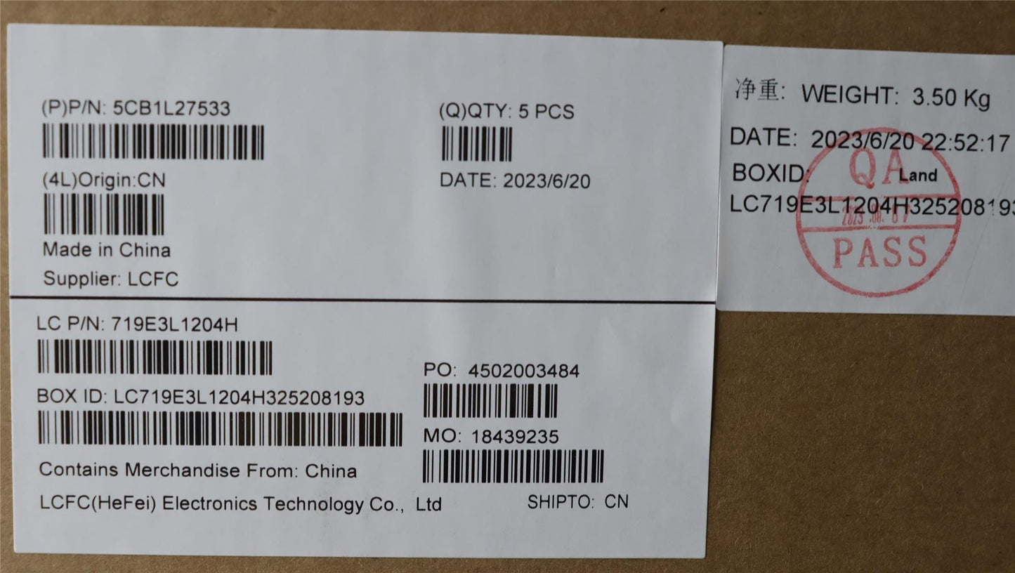 Lenovo IdeaPad 3 15AMN8 Palmrest Cover Touchpad Keyboard UK Grey 5CB1L27533