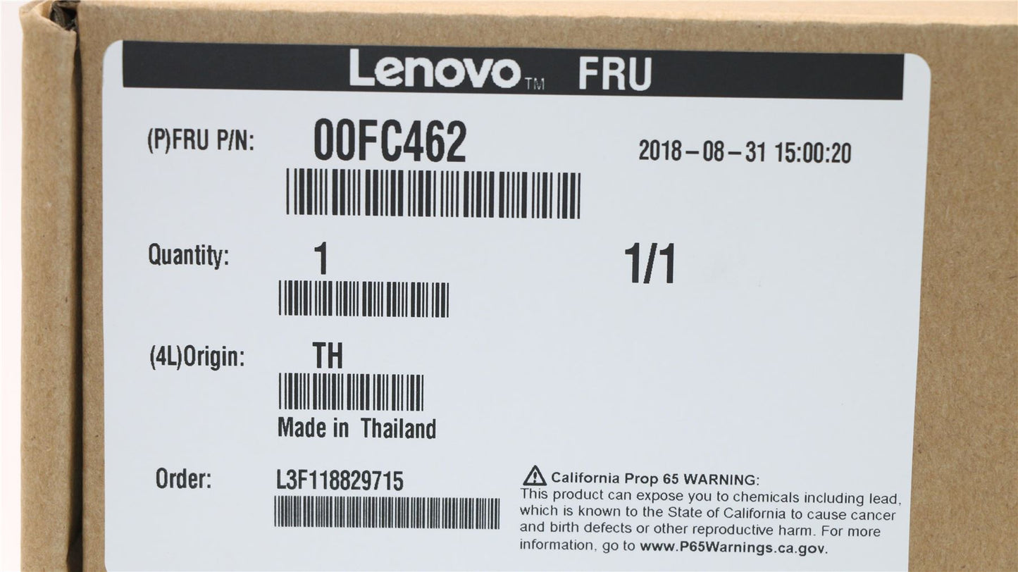 Lenovo NETWRK_CRD 2 x 10GbE RJ45 Ports,CNA flex 00FC462