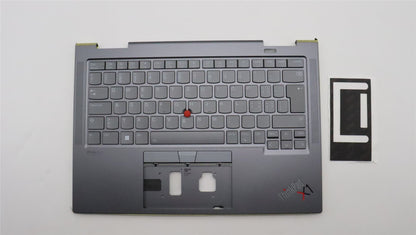 Lenovo ThinkPad X1 7th Gen Keyboard Palmrest Top Cover Switzerland 5M11H45746