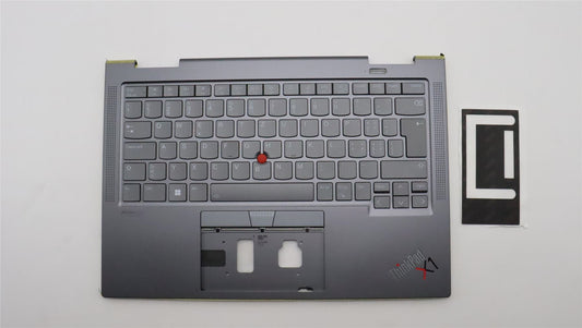 Lenovo ThinkPad X1 7th Gen Keyboard Palmrest Top Cover Switzerland 5M11H45746