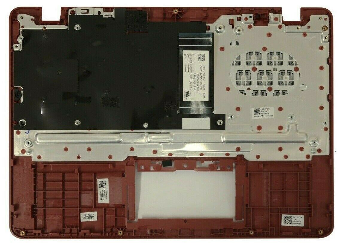 Acer Aspire ES1-132 Palmrest Cover Keyboard UK Red 6B.GG3N7.029