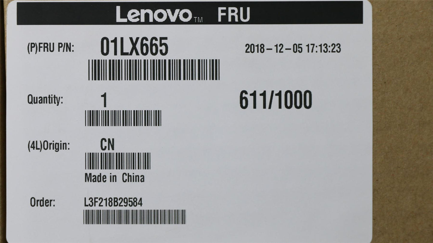 Lenovo ThinkPad X280 Thermal Heatsink Cooling Fan 01LX665