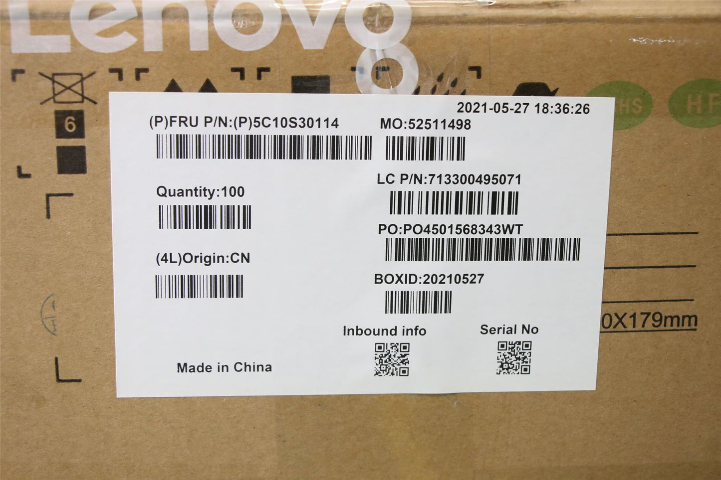 Câble de carte de port USB Lenovo IdeaPad 4G-14Q8C05 5G-14Q8X05 5C10S30114