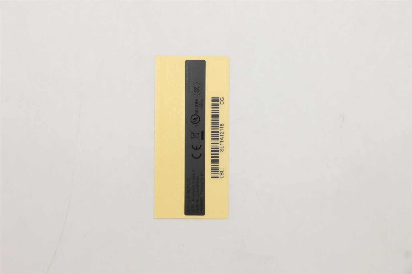 Lenovo LABEL FRU LABEL GEO KIT Black Ares2 5L10V15339