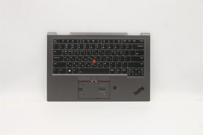 Lenovo ThinkPad X1 5th Gen Keyboard Palmrest Top Cover Korean 5M10Z37108