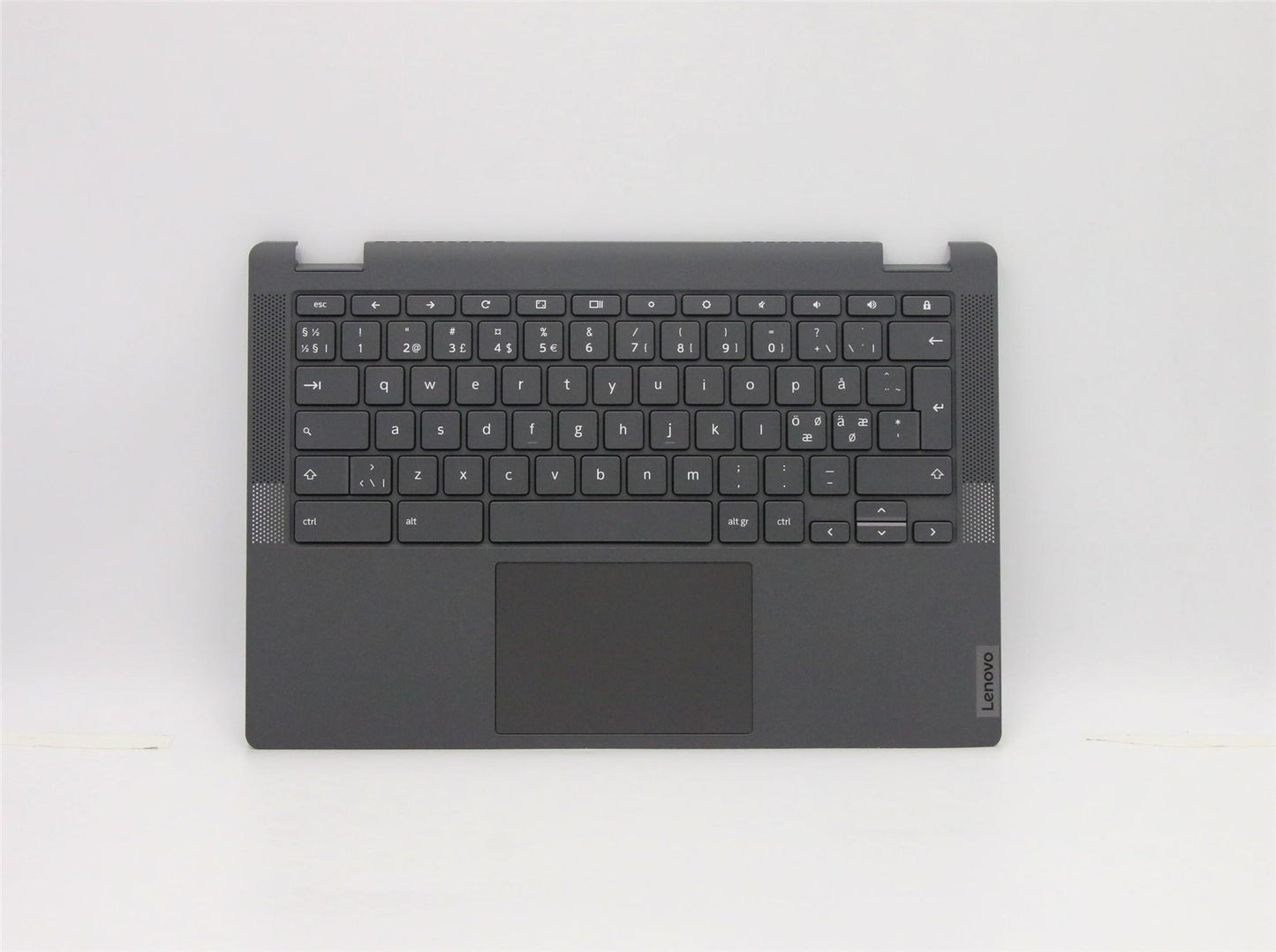 Lenovo Flex 5 CB-13IML05 Palmrest Cover Touchpad Keyboard Nordic Grey 5CB0Z27906