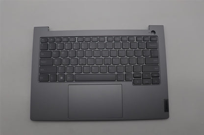 Lenovo ThinkBook 14 G6 IRL Palmrest Cover Touchpad Keyboard US Silver 5CB1P01123