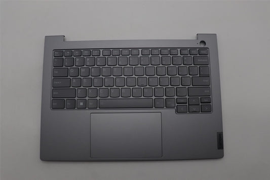 Lenovo ThinkBook 14 G6 IRL Palmrest Cover Touchpad Keyboard US Silver 5CB1P01123