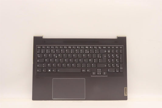 Lenovo Yoga 7 16ARH7 Palmrest Cover Touchpad Keyboard French Black 5CB1J38405