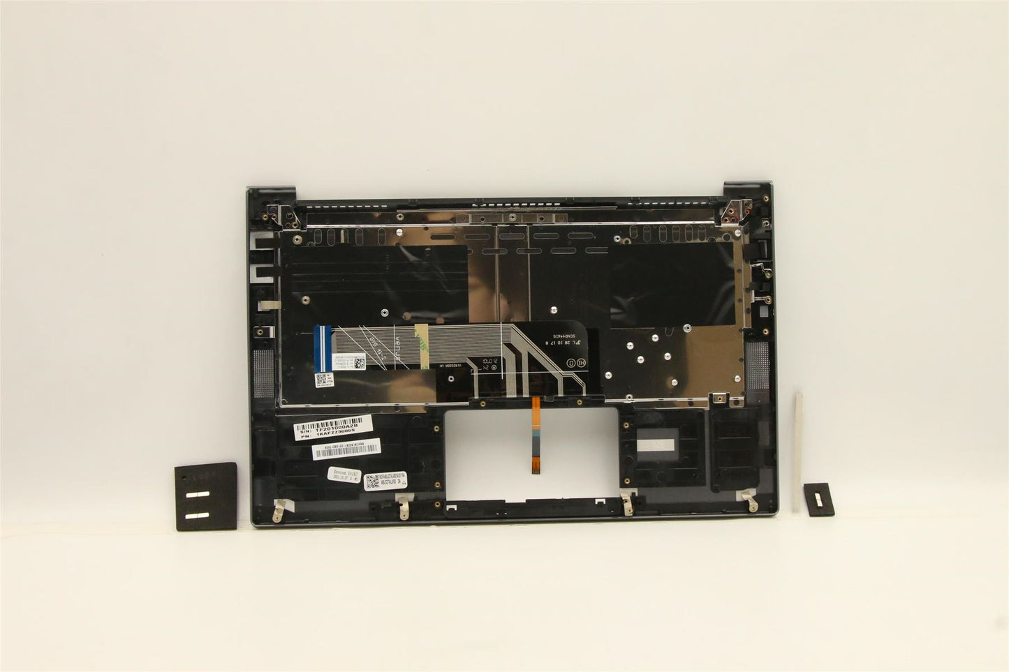 Lenovo Yoga 7-14ITL05 Keyboard Palmrest Top Cover Czech Grey 5CB1B02811