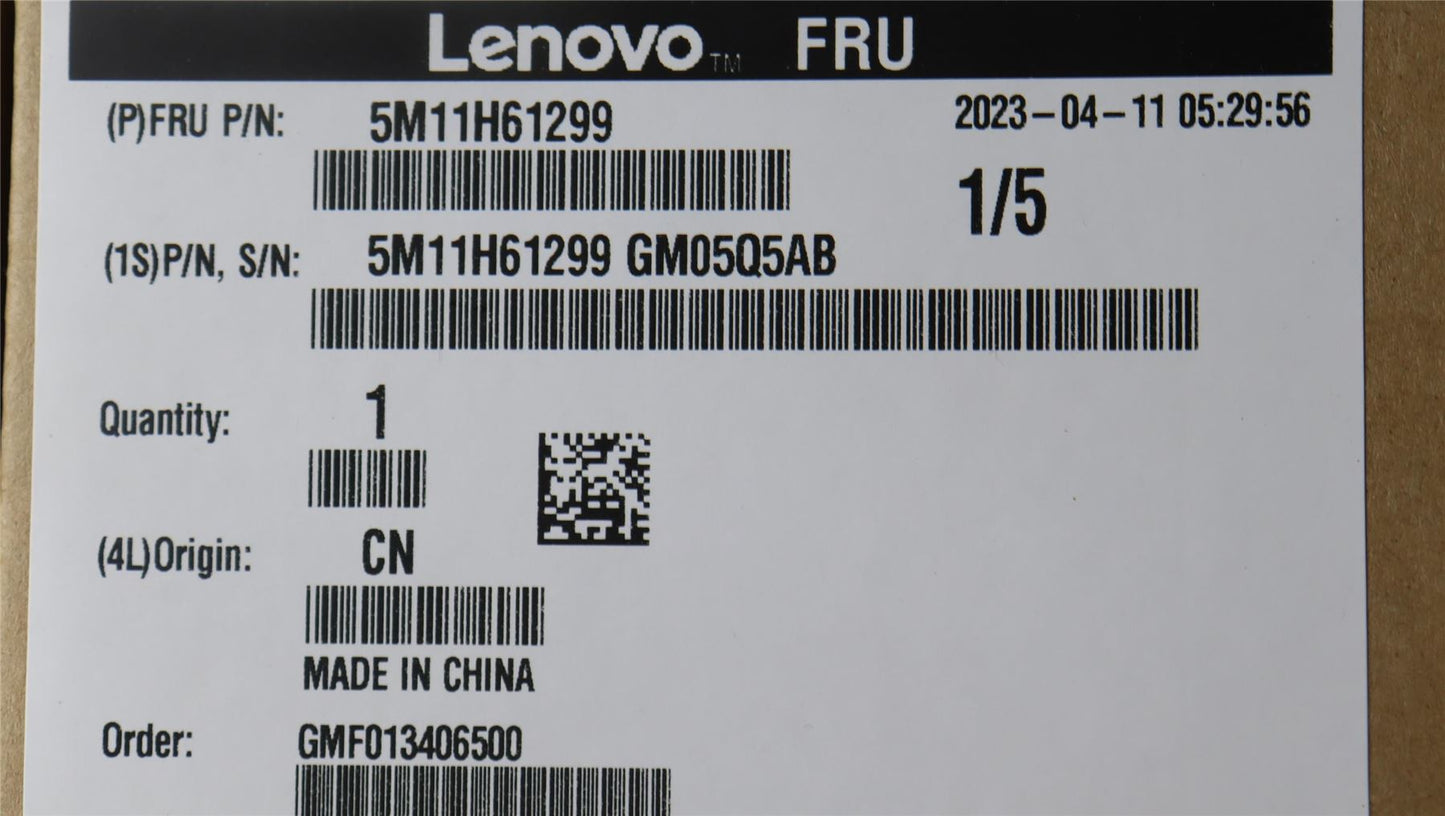 Lenovo MECH_ASM FRU NC BEZEL SHEET+FHD TAPE ASM 5M11H61299