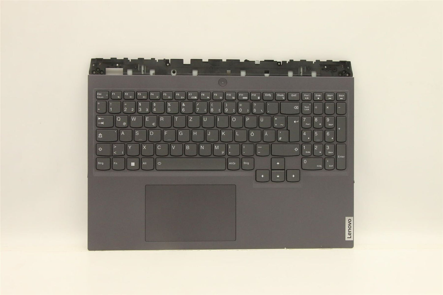 Lenovo Legion 5 Pro 16IAH7H Keyboard Palmrest Top Cover German Grey 5CB1F37743