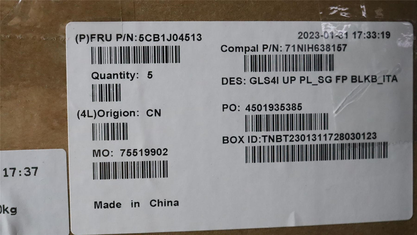 Lenovo UpperCaseASM_ITA C82SD PLSG FPBL 5CB1J04513