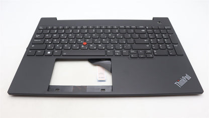Lenovo ThinkPad E16 Gen 1 Keyboard Palmrest Top Cover Hebrew Black 5M11H94883