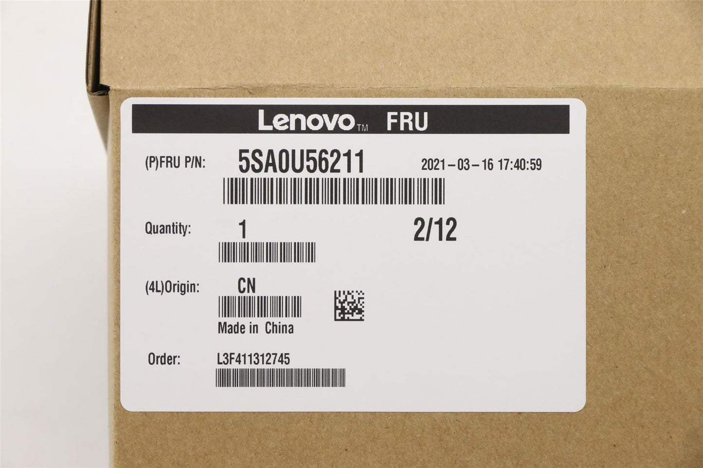 Lenovo SP AMD Ryzen 5 3350GE 3.3GHz/4C/4M/35W 5SA0U56211