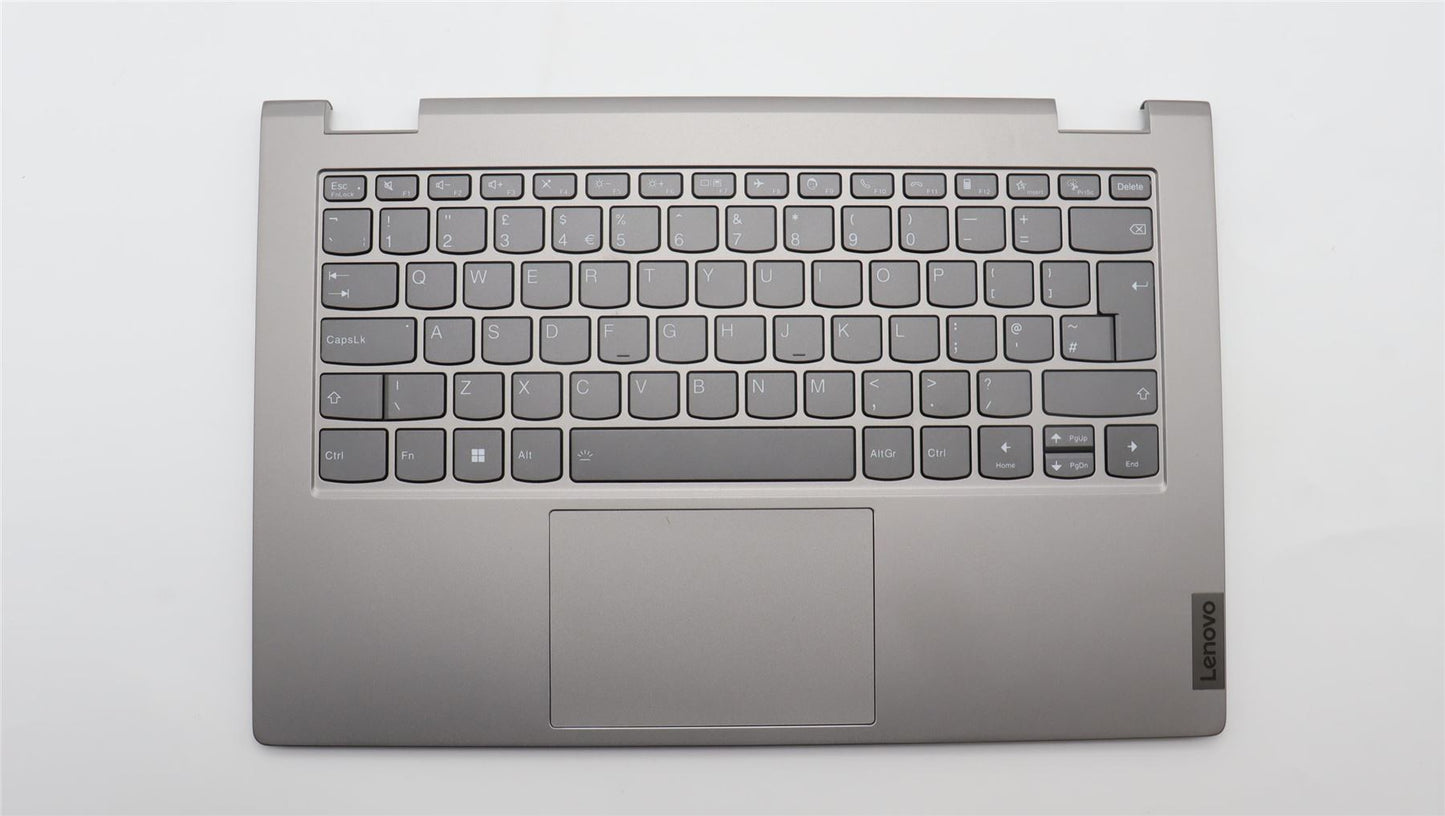 Lenovo Thinkbook 14s G3 IRU Palmrest Touchpad Cover Keyboard Grey 5CB1L43735