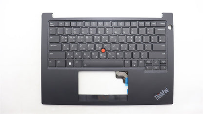 Lenovo ThinkPad E14 Gen 5 Keyboard Palmrest Top Cover Korean Black 5M11L92624