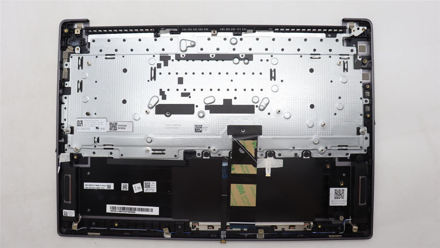 Lenovo IdeaPad 5 16APH8 Palmrest Cover Touchpad Keyboard French Grey 5CB1L79657