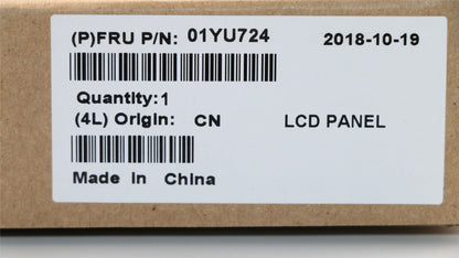 Lenovo ThinkPad P1 Gen 1 LCD Cover Rear Back Housing Black 01YU724