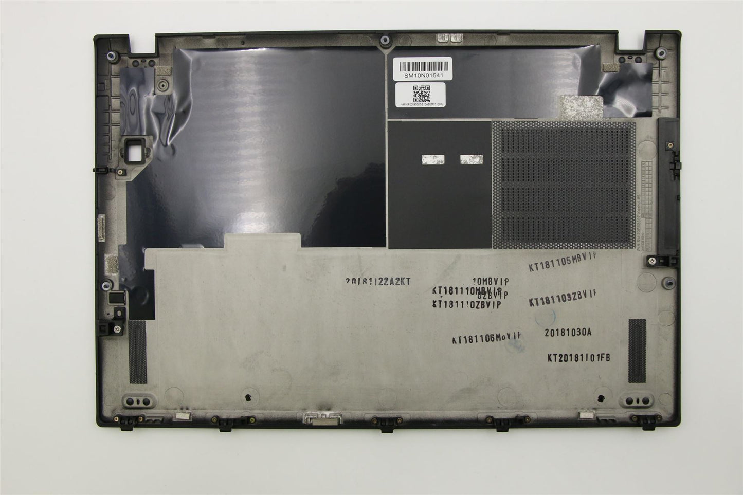 Lenovo ThinkPad X280 Base inférieure Couvercle du châssis inférieur Noir 01YN054