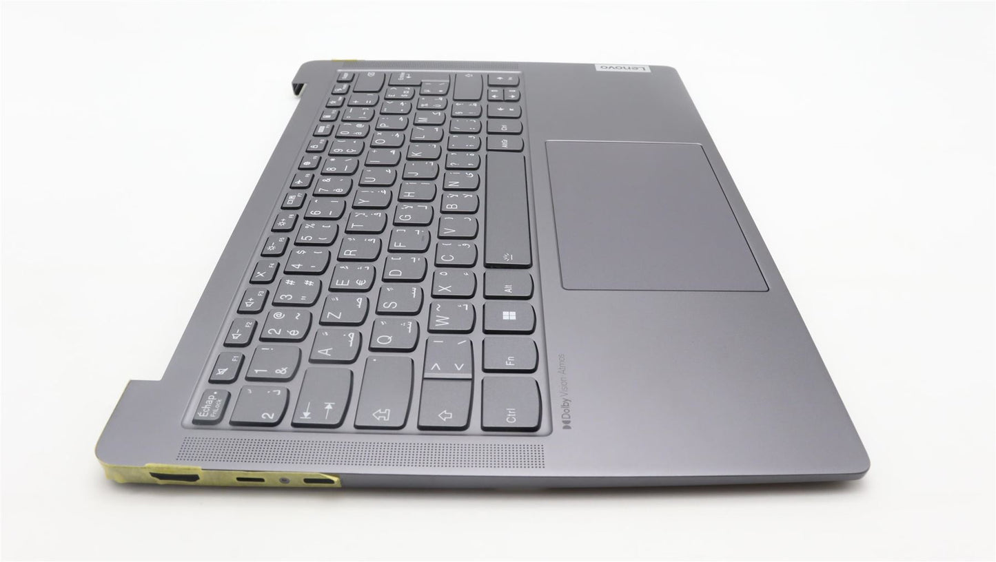 Lenovo Yoga 6 14IAP8 Palmrest Cover Touchpad Keyboard French Arabic 5CB1J76027