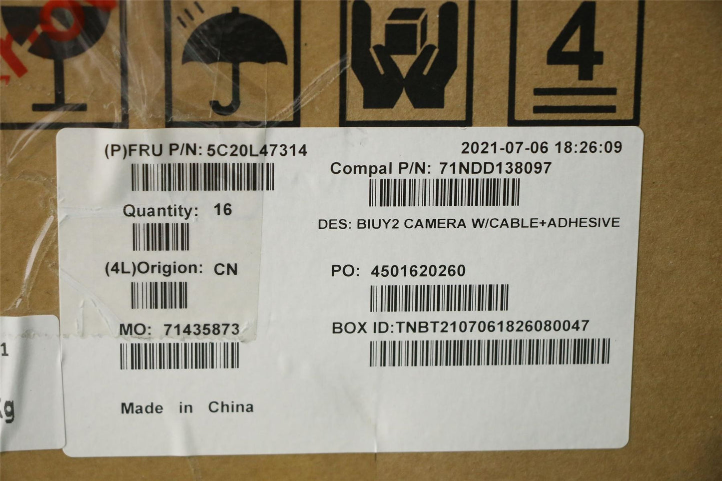 Lenovo Yoga 710-14ISK 710-14IKB Webcam Web Cam Camera Cam 5C20L47314