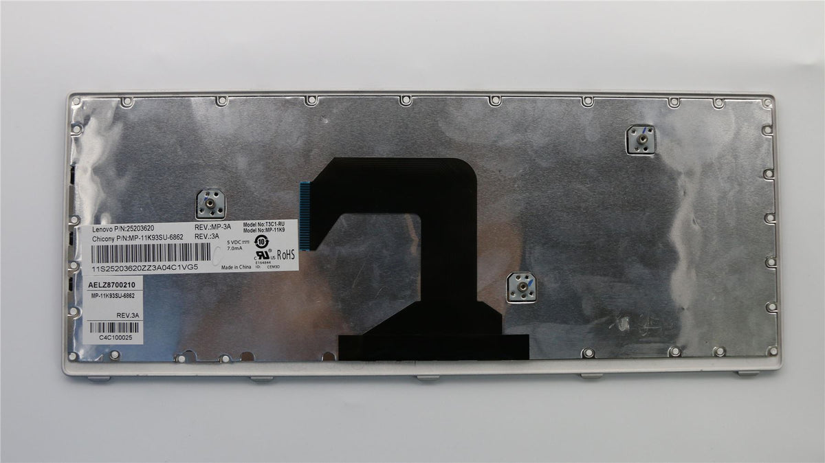 Lenovo CCYT3C1Rus84keyBLKKeyGraysilverF KBD Keyboard 25203620
