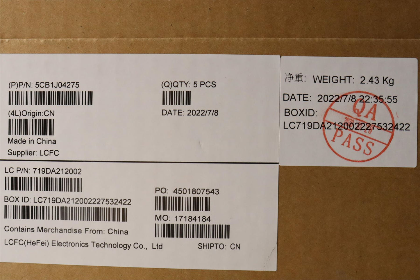Lenovo Lower Case L 82TF OG 5CB1J04275