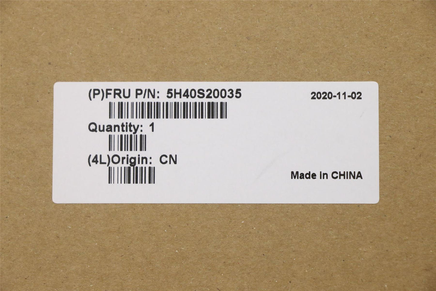 Lenovo Heatsink L82FG UMA AVC 5H40S20162