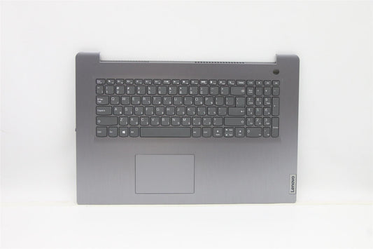 Lenovo IdeaPad 3-17ITL6 Palmrest Cover Touchpad Keyboard Hebrew Grey 5CB1B97468