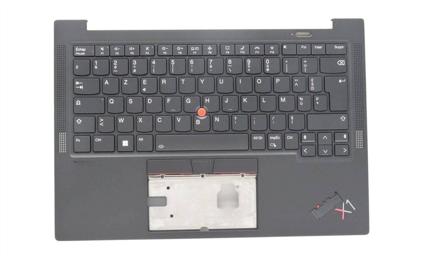 Lenovo Carbon X1 10th Keyboard Palmrest Top Cover German Black 5M11H44220