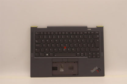 Lenovo ThinkPad X1 6th Gen Keyboard Palmrest Top Cover Storm Grey 5M11C40992