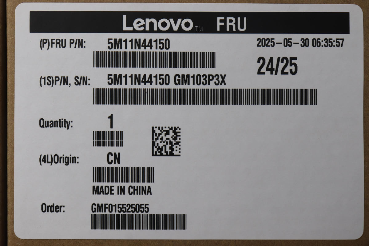 Lenovo MECH_ASM thermal kit,Capri III M.2 Board 5M11N44150