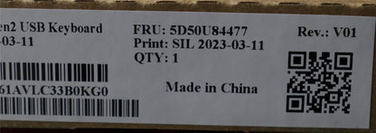 Lenovo USB Calliope KB BK EST 5D50U84477