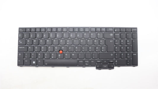 Lenovo ThinkPad L15 4 P16s 2 P16v 1 T16 2 Keyboard Hungarian Black 5N21K05166