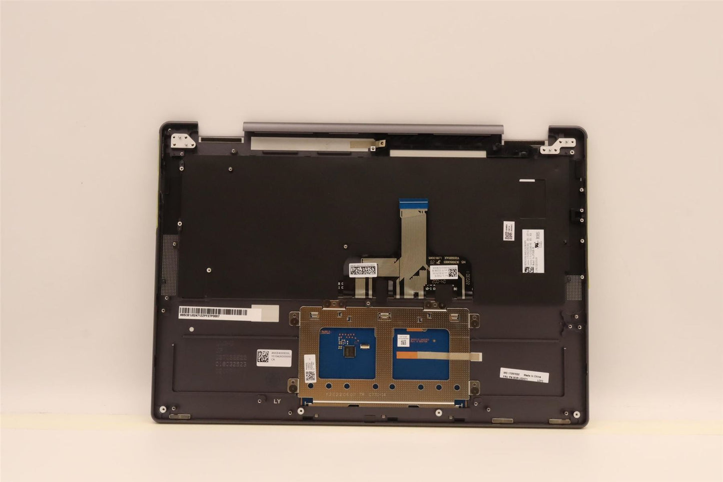 Lenovo Yoga 7 14IAL7 Palmrest Cover Touchpad Keyboard Nordic 5CB1J02471