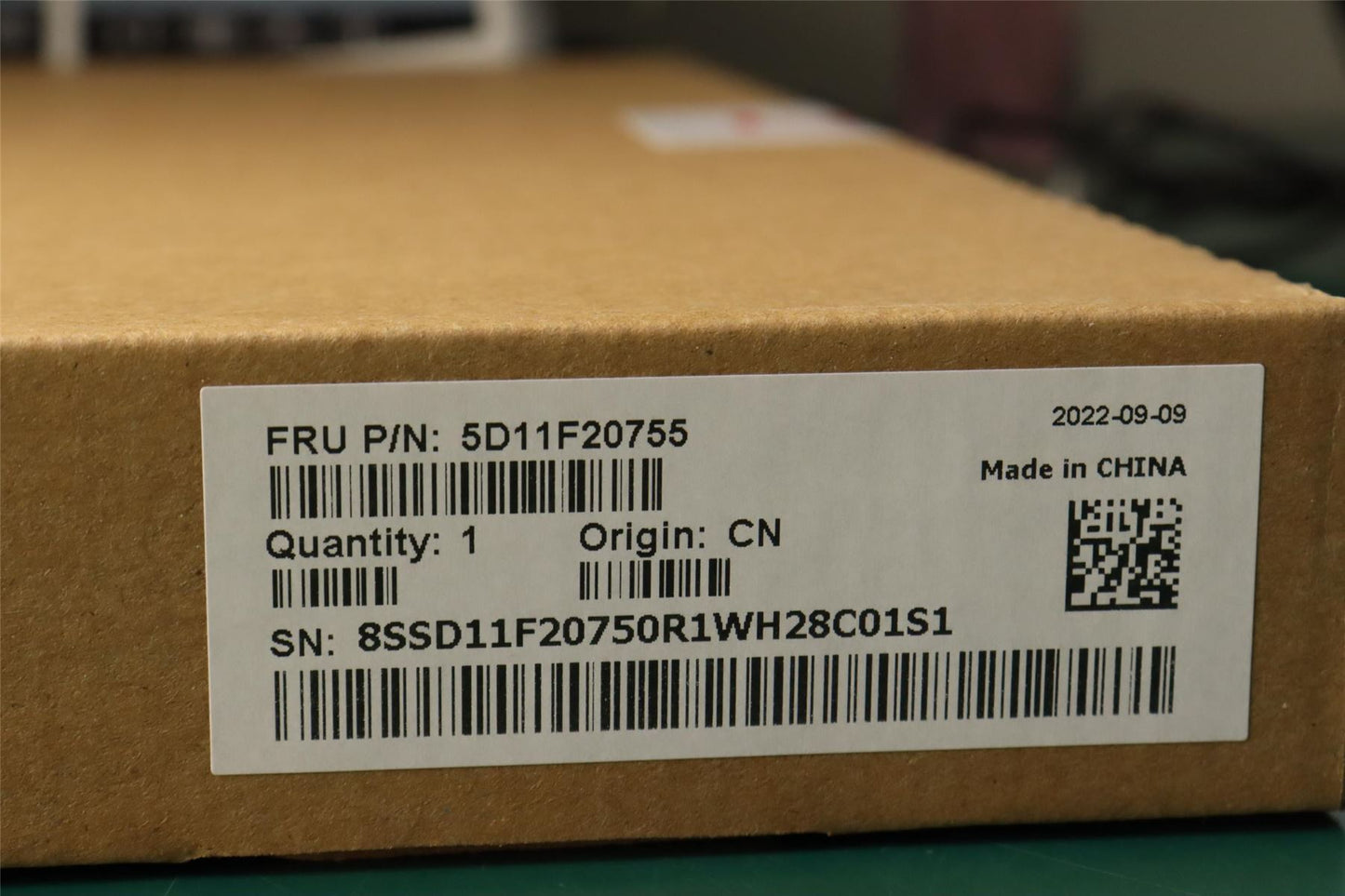 Lenovo FRU CSO MND307DA1-B 13.3 WQX 5D11F20755
