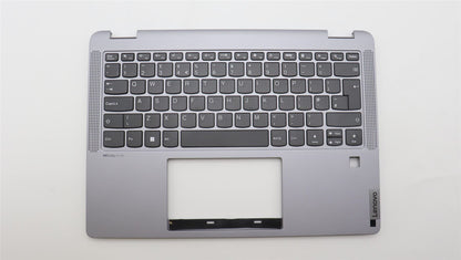 Lenovo IdeaPad 5 14ABR8 Keyboard Palmrest Top Cover UK Grey 5CB1K20817