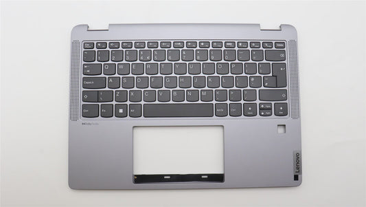 Lenovo IdeaPad 5 14ABR8 Keyboard Palmrest Top Cover UK Grey 5CB1K20817