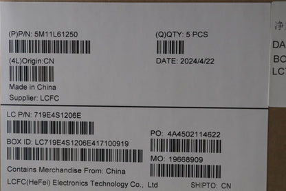Lenovo 14e Gen3 Keyboard Palmrest Top Cover Ukrainian Black 5M11L61251