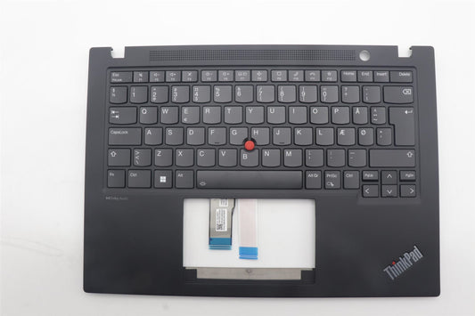 Lenovo ThinkPad T14s Gen 4 Keyboard Palmrest Top Cover Danish Black 5M11L59457