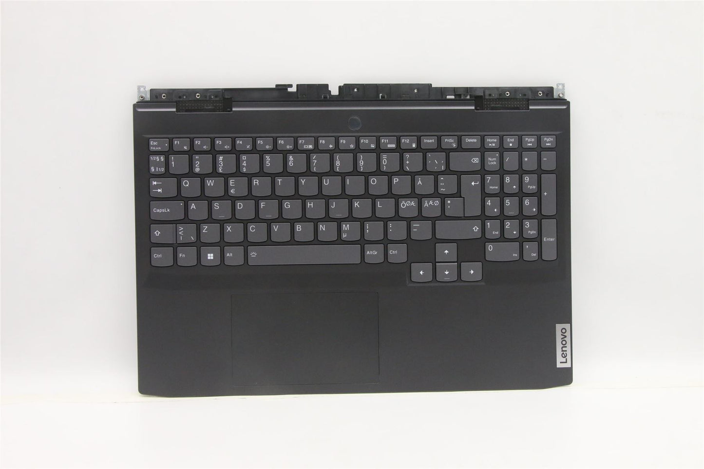 Lenovo IdeaPad 3 15IAH7 Palmrest Touchpad Cover Keyboard Nordic Grey 5CB1H30546