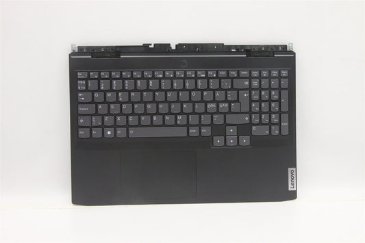 Lenovo IdeaPad 3 15IAH7 Palmrest Touchpad Cover Keyboard Nordic Grey 5CB1H30546