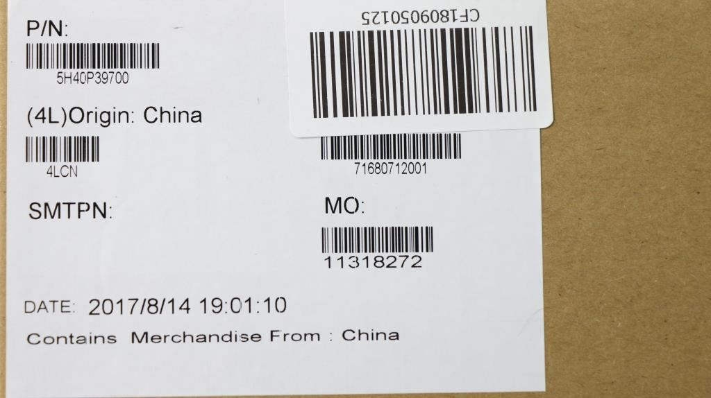 Lenovo 5H40P39700 THERMAL MODULE DIS L80ST